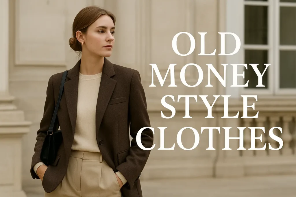 Old money style clothes