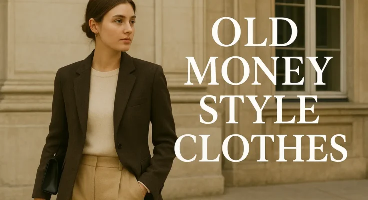 Old money style clothes