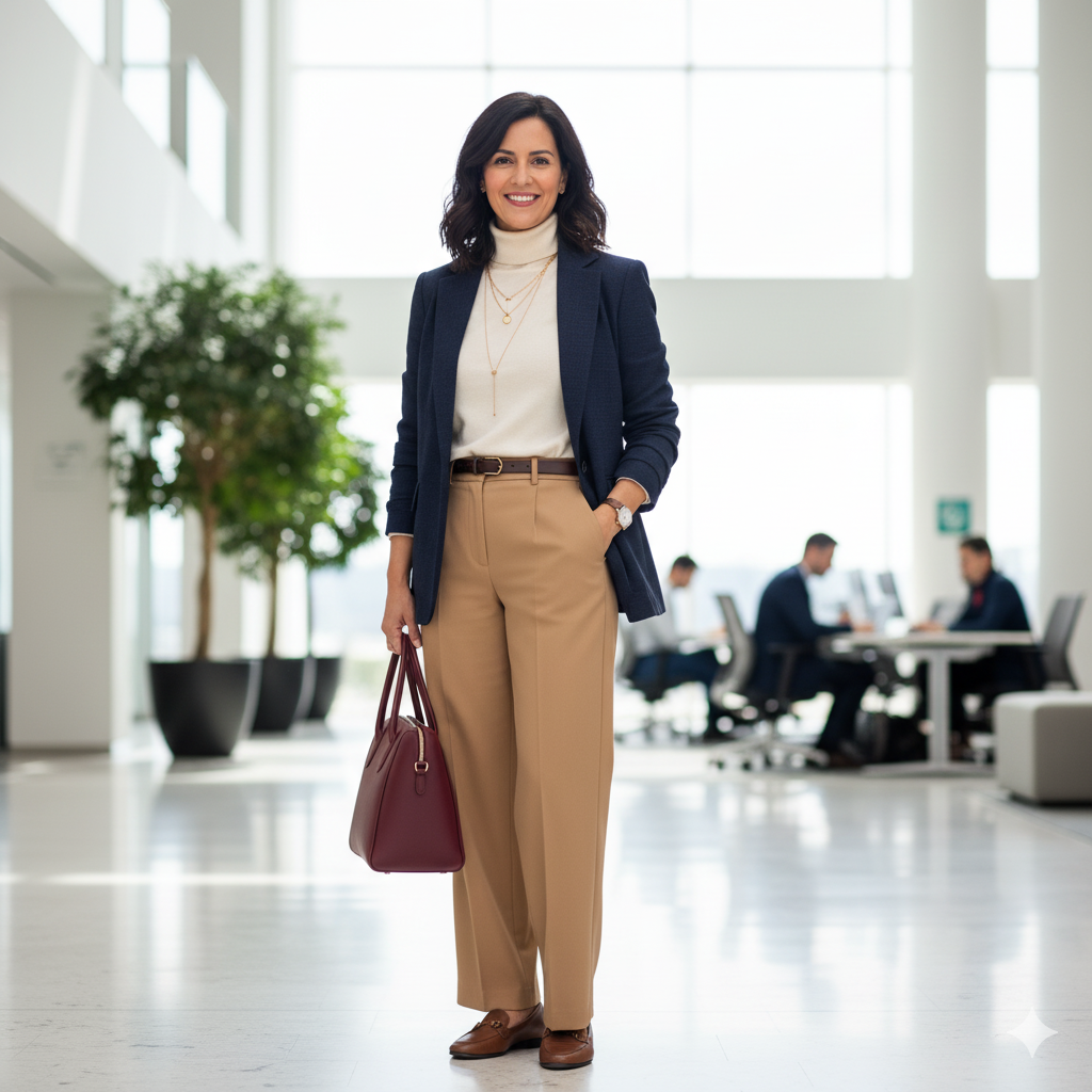 Stylish business casual women