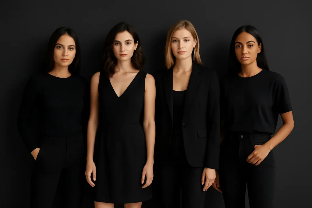 Black clothes for women​