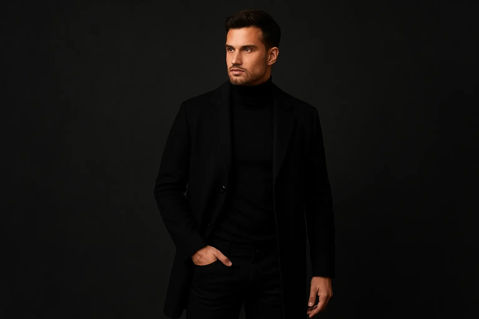 All black clothing mens​