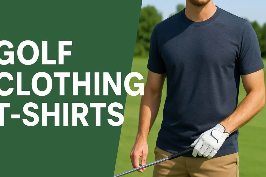Golf clothing t shirts​