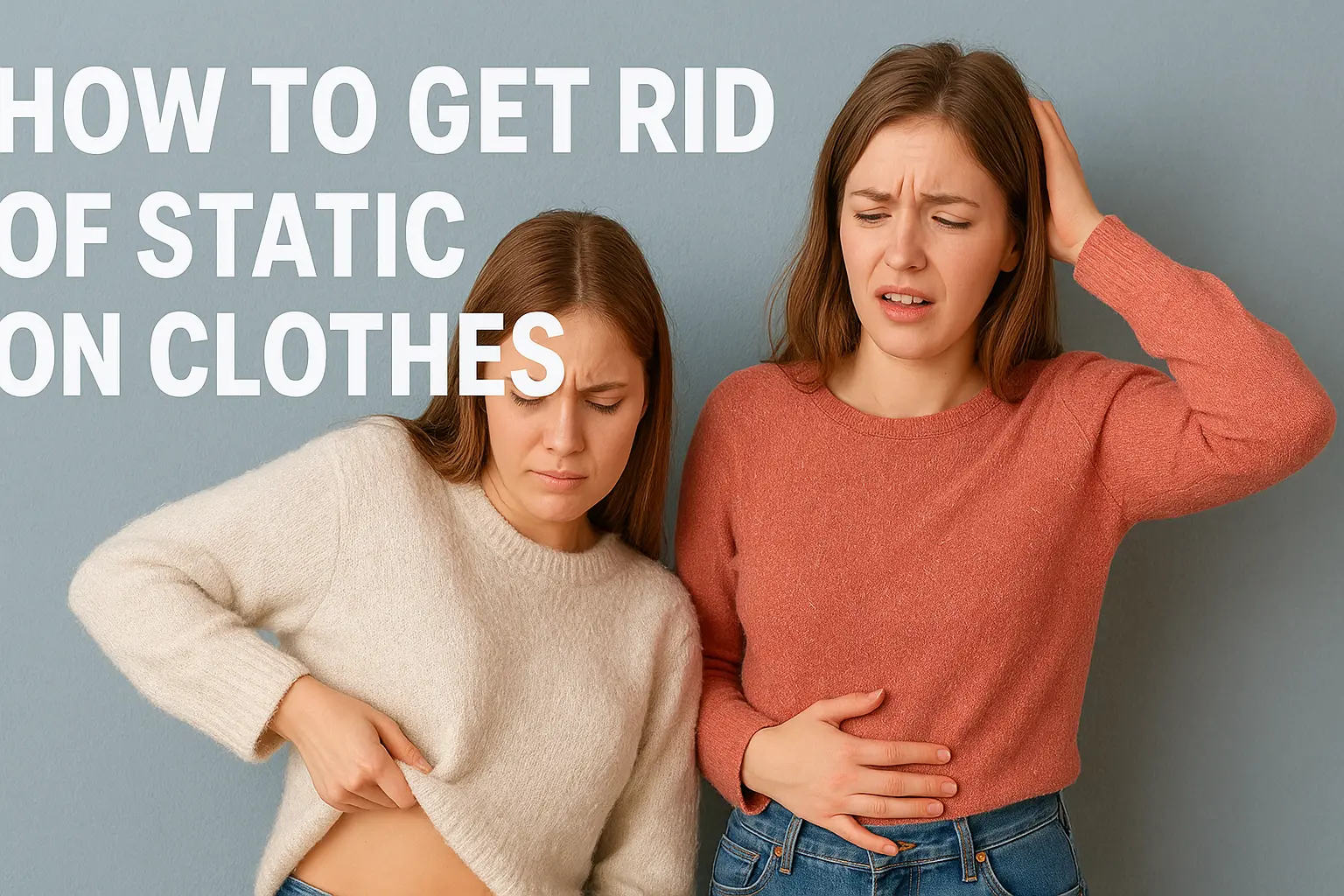 How to get rid of static on clothes