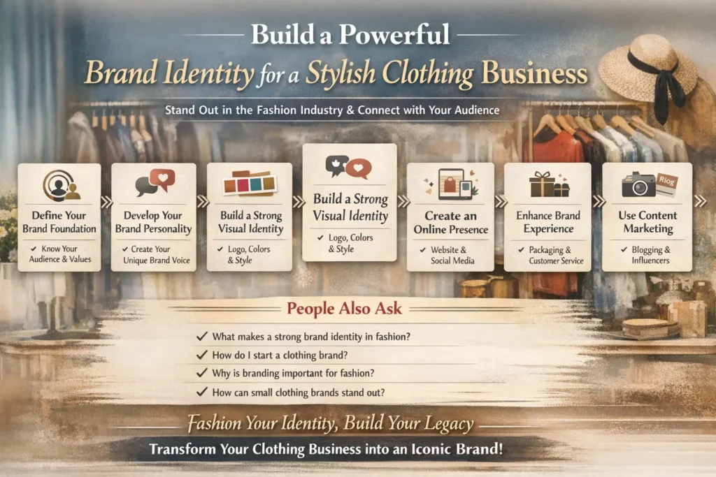 Build a Powerful Brand Identity for a Stylish Clothing Business