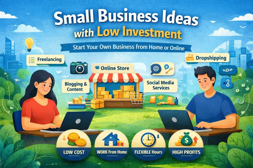 Small Business Ideas With Low Investment
