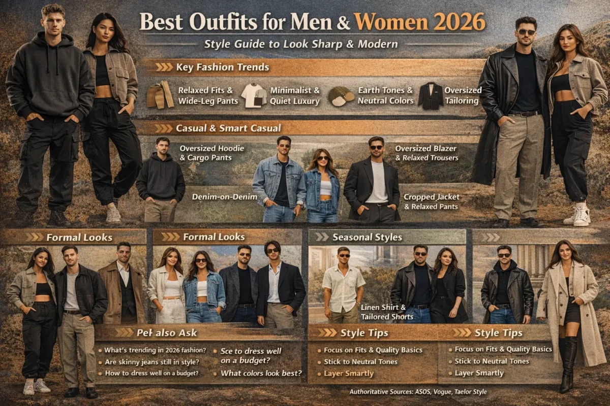 Best outfits for men 2026