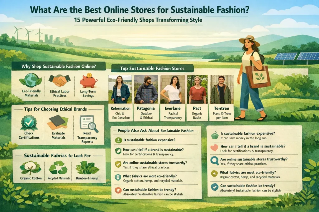 What Are the Best Online Stores for Sustainable Fashion?