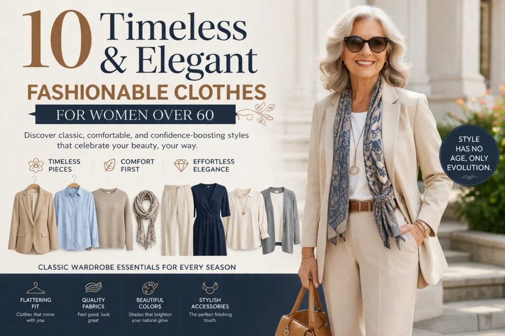 Fashionable Clothes for Women Over 60